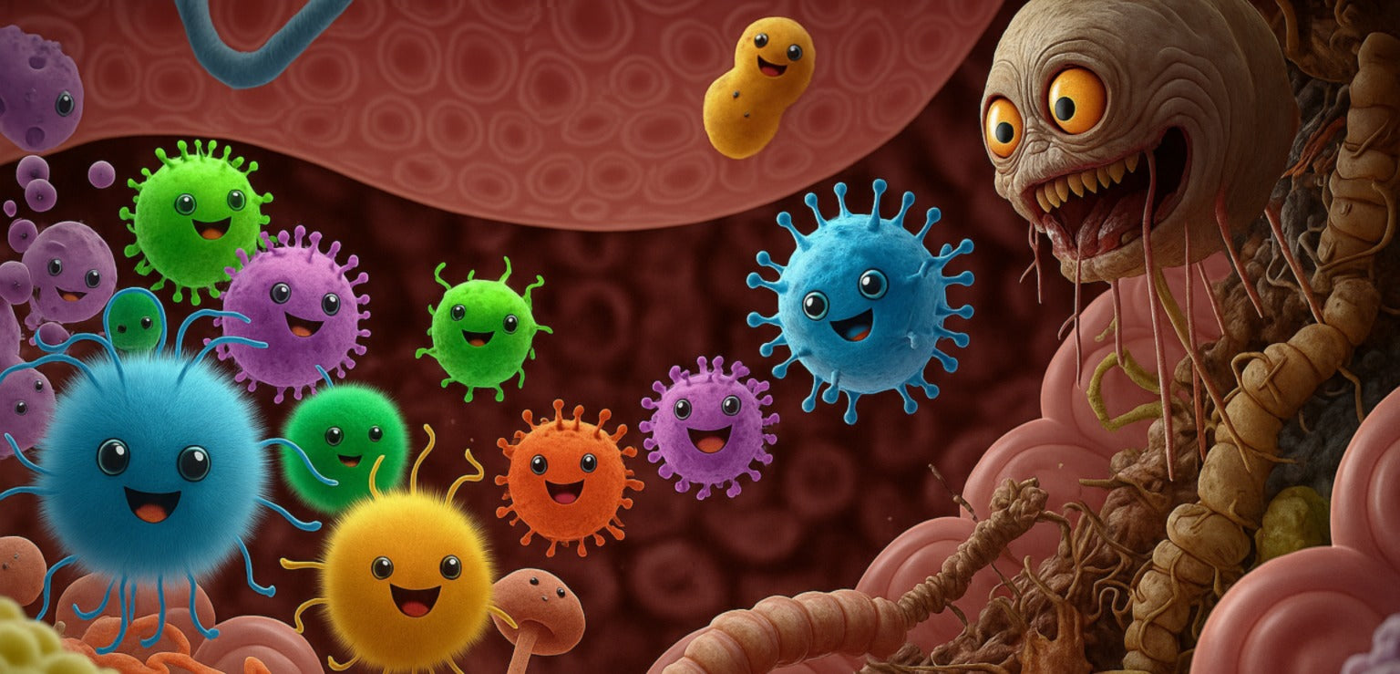 Good and Gross Microbes Inside The Gut