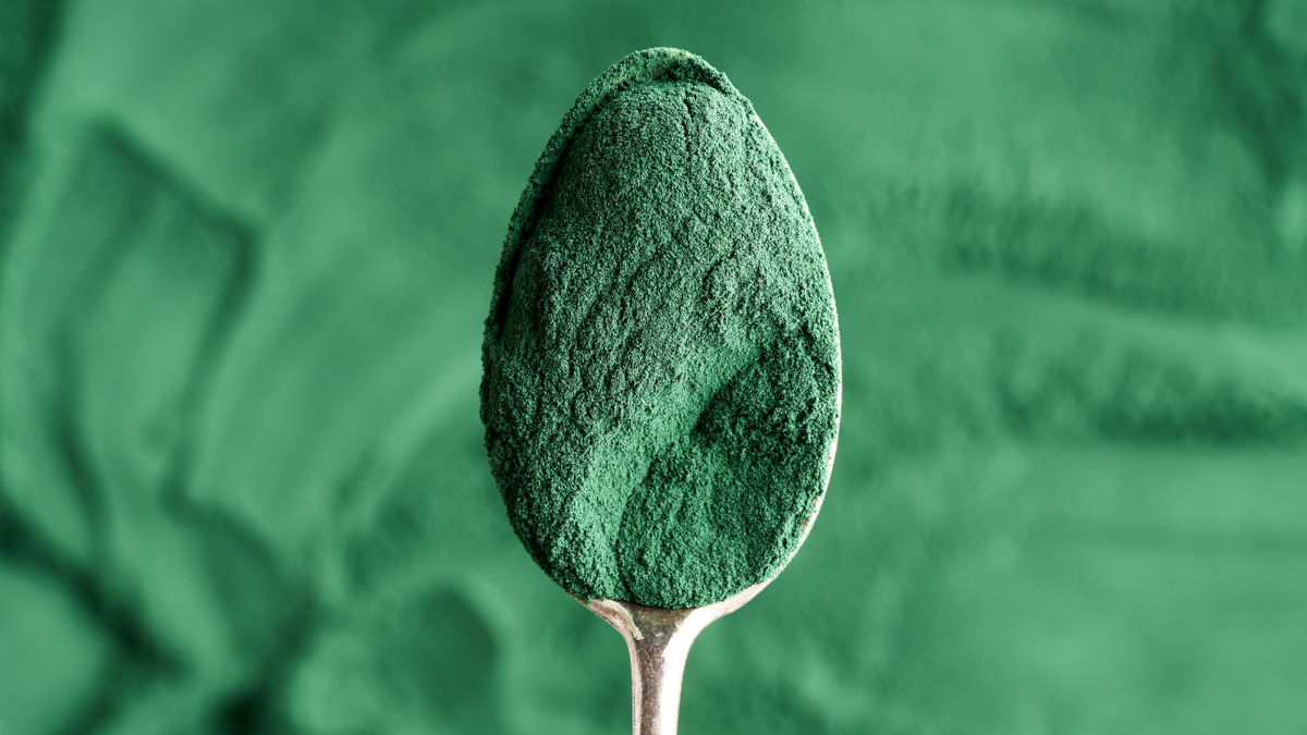 Powdered spriulina