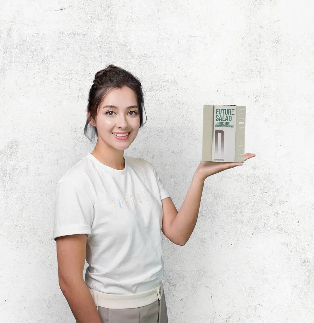 Cosmopolitan Hong Kong: Do Lazy Weight Loss Methods Work? Former Miss Hong Kong Lisa Tse Shares Her Experience with Future Salad to Shed Belly Fat! Expert Nutritionist Tips Included - Future Salad