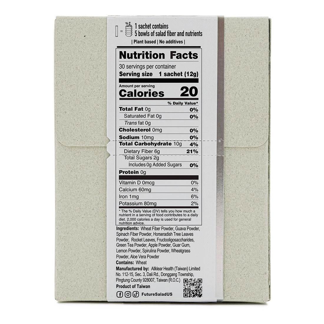 Future Salad Detox Drink Mix (30 Packs) - Future Salad