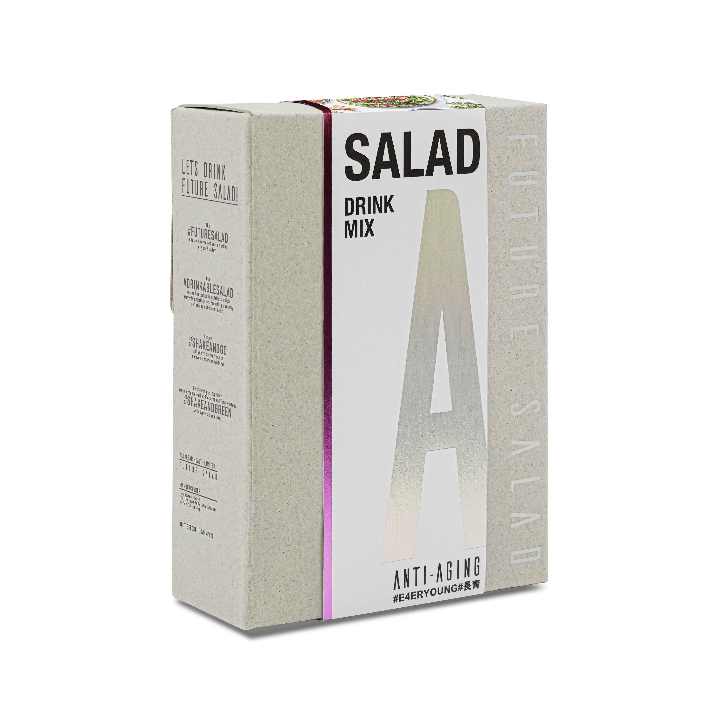 Anti-aging 7 Sachets | Side | Future Salad 