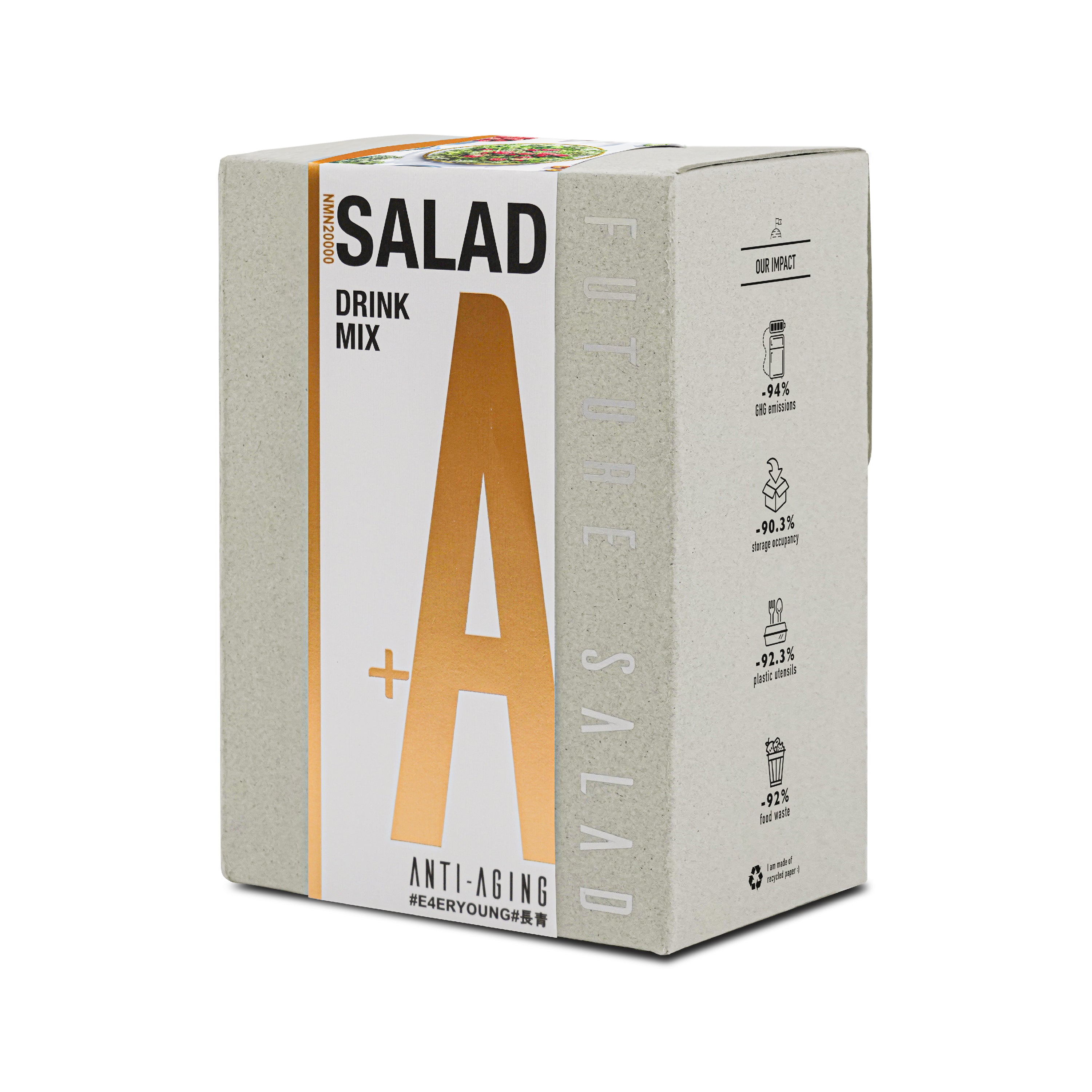 Anti-aging A+ NMN20000  30 Sachets | Side | Future Salad 