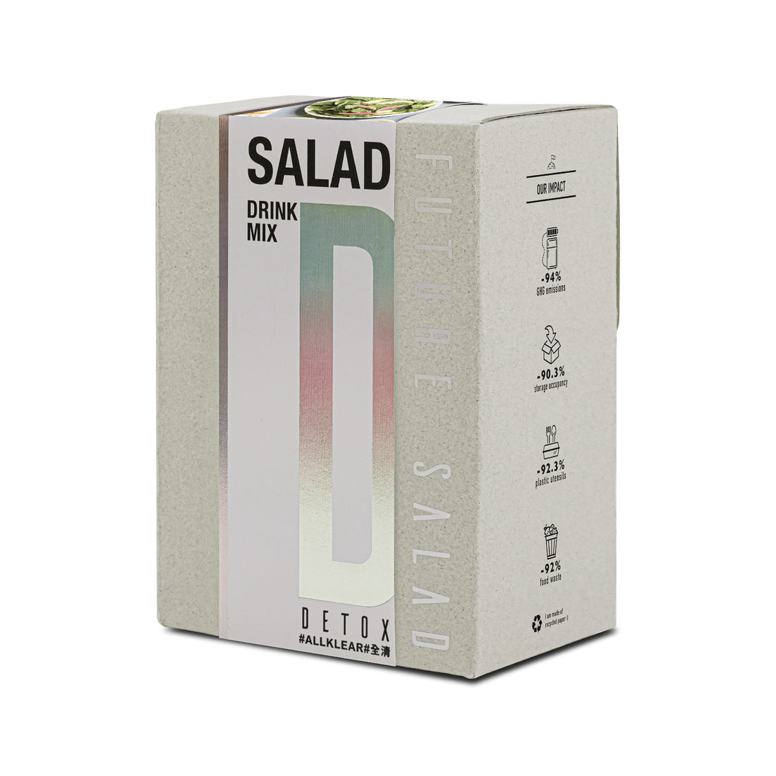 Detox 30 Sachets | Side | Future Salad 